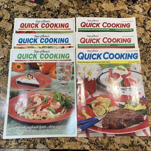 Lot Of Taste Of Homes Quick Cooking Back Issues Recipes Magazines 2004 set Of 6